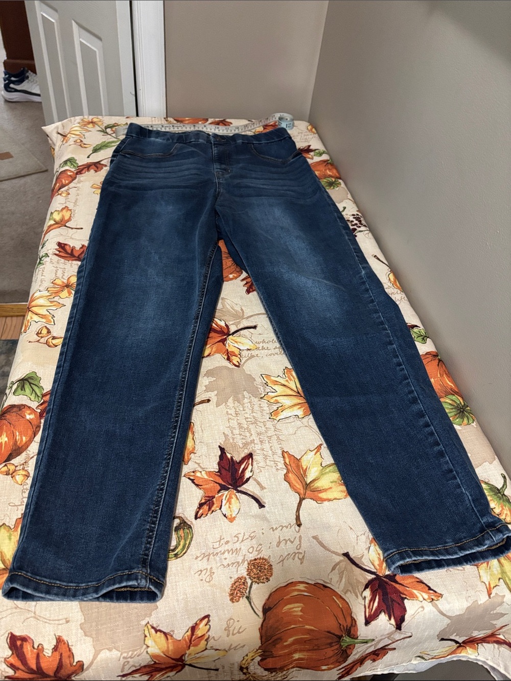 Dark Wash Straight Leg Jeans